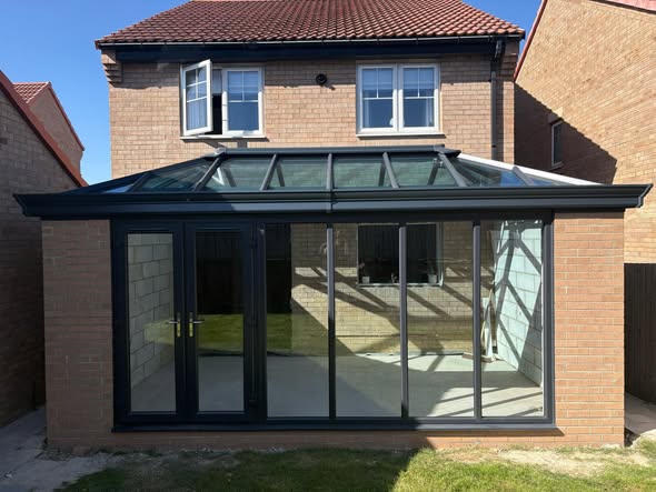 Solid Conservatory Roofing installed by Marton Windows